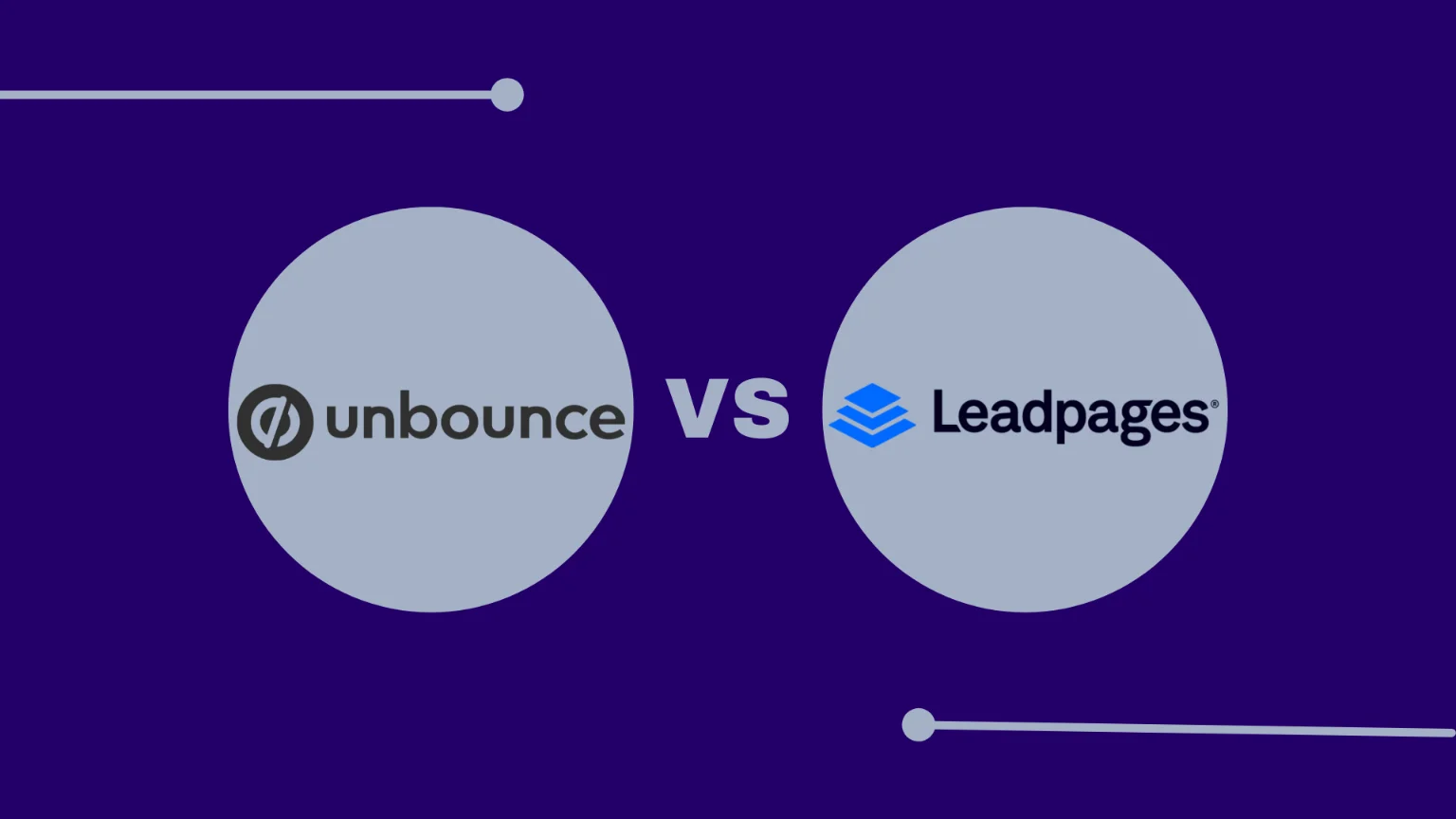 Unbounce vs Leadpages Comparison